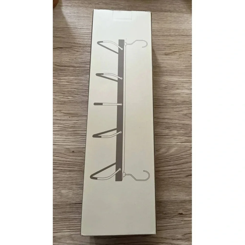 Space Saving Hangers Mahogany For Closet Organizer 4 Pack Shirt